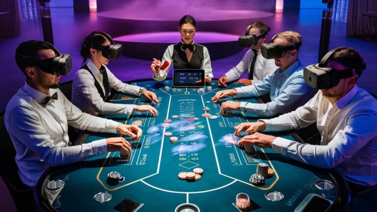 blending online offline poker