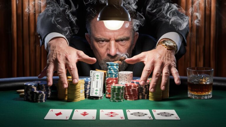 gambling thrills through poker play