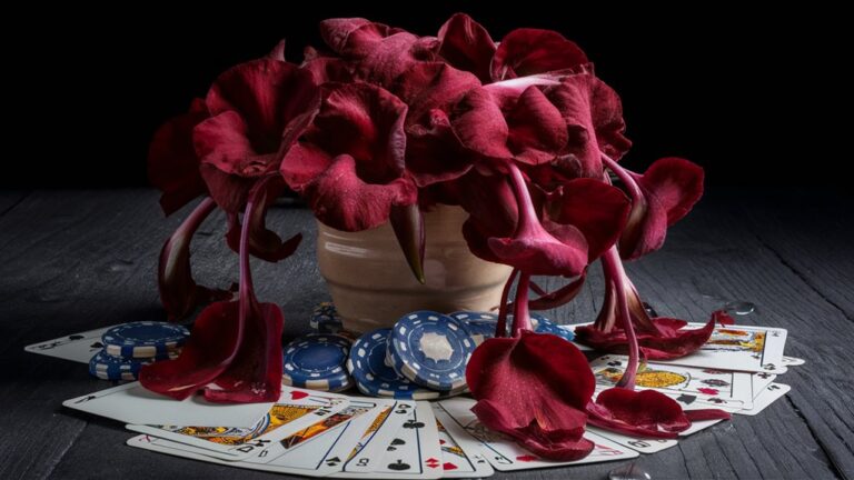 deep hued poker rivalry blossoms