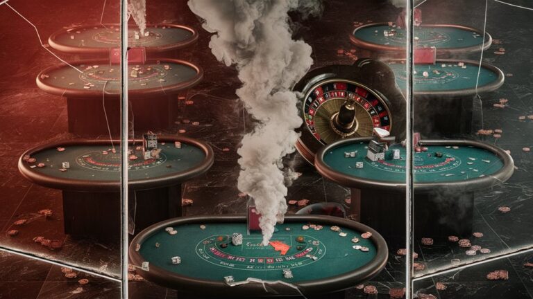 casino smoke splits house