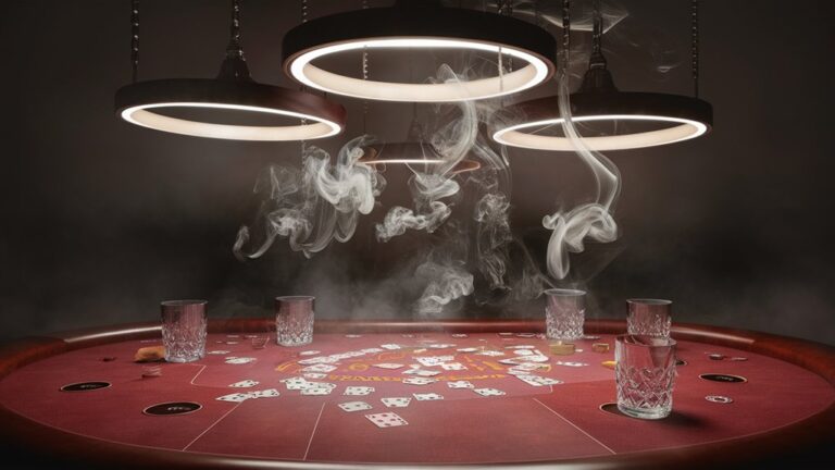 ethereal calm meets smoke