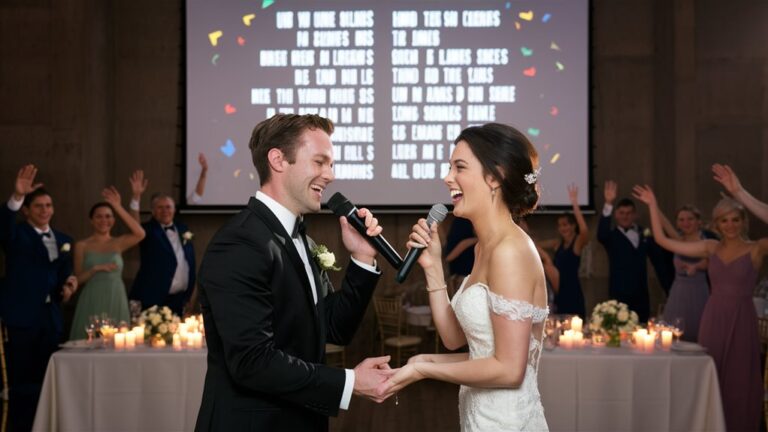 fun wedding karaoke tips