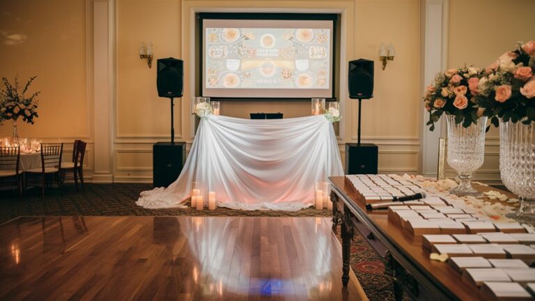 organize wedding reception karaoke