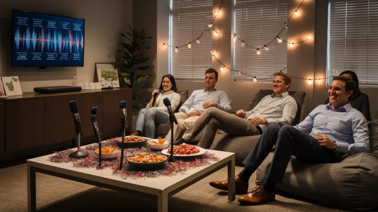 team bonding through singing