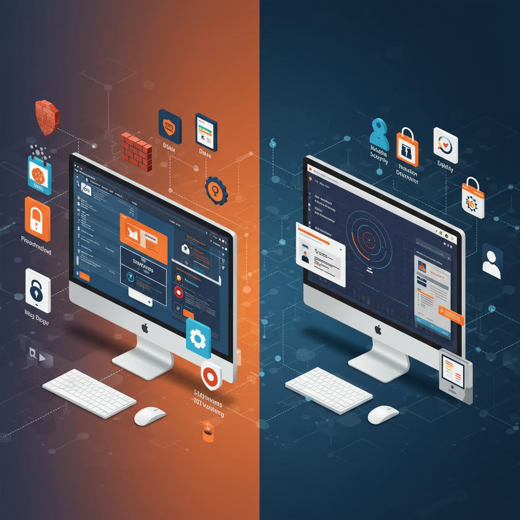 Linux와 OS X 기반 보안 프로그램 인터페이스를 묘사한 그림에서 온카스터디 관련 설명과 연결될 수 있는 이미지